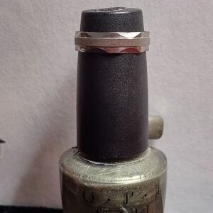 Stainless Steel Band Sz 9 Thumb Ring